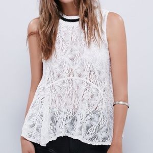 Free People Maisie Lace Tank
